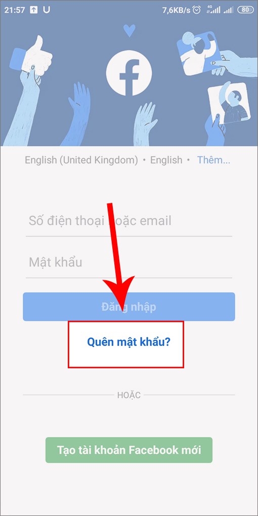 cách nhanh nhất lấy lại mật khẩu facebook