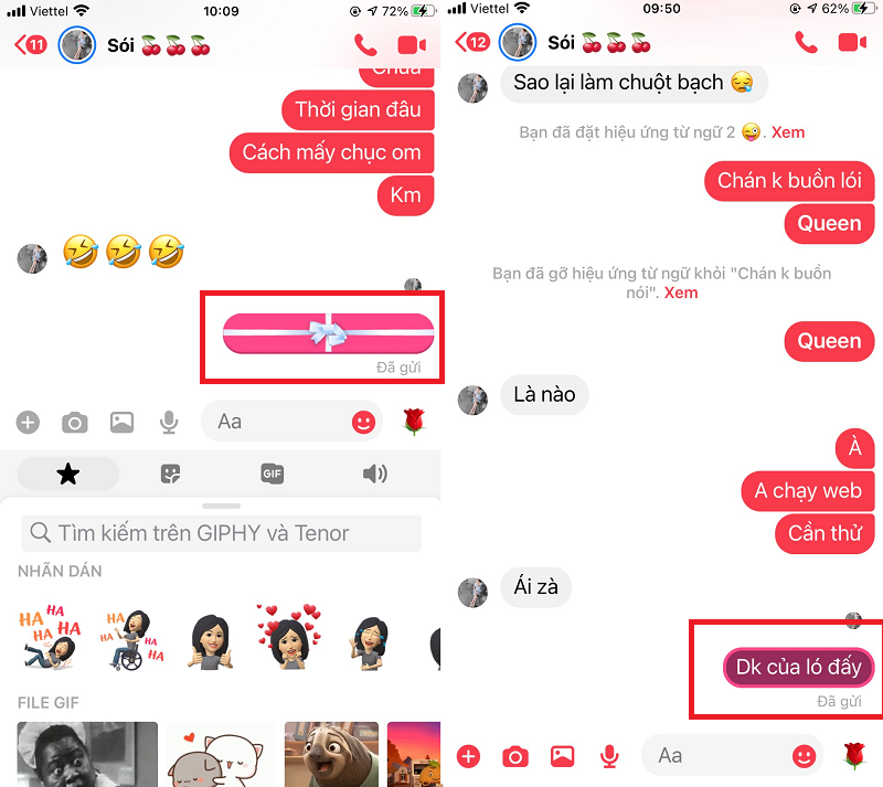 Cách thêm các hiệu ứng messenger độc đáo thú vị