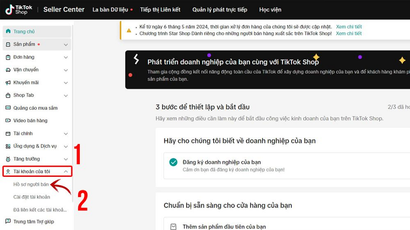 Cách đổi tên Tiktok Shop trong 1 phút
