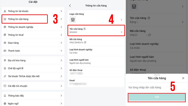 Cách đổi tên Tiktok Shop trong 1 phút